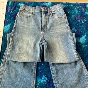 Madewell high-rise flare jeans